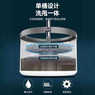 2025新款 净污分离拖把桶懒人免手洗一拖两用平板拖地旋转拖