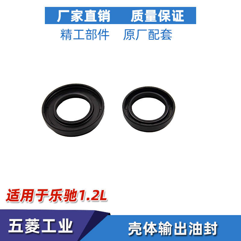 适用乐驰 0.8/1.0/1.2L变速箱油封 驱动轴后壳体变速器 半轴油封