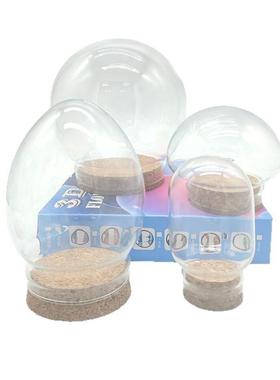 diy玻璃罩软木塞纪念品装饰摆件