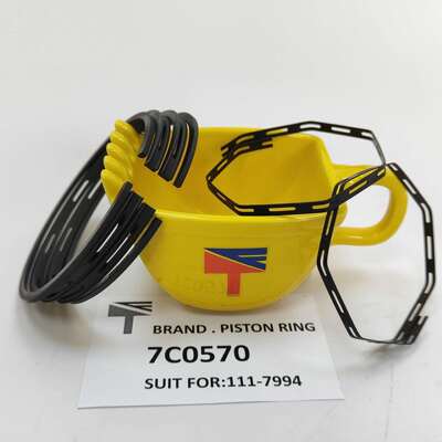 7C0570活塞环 适用工程机械3116发动机936F 950F轮式装载机配件