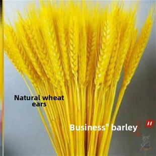 发财大黄金麦穗客厅摆件仿真花稻穗稻谷鲜花开业大麦小麦干花装饰