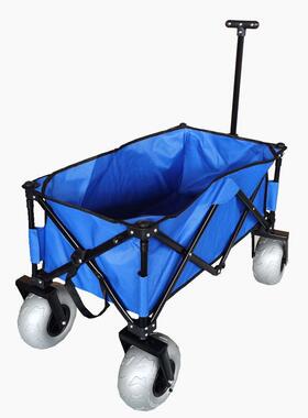 户外露营车多功能摆摊手推车野营聚餐便捷充气轮折叠车悠路3019p