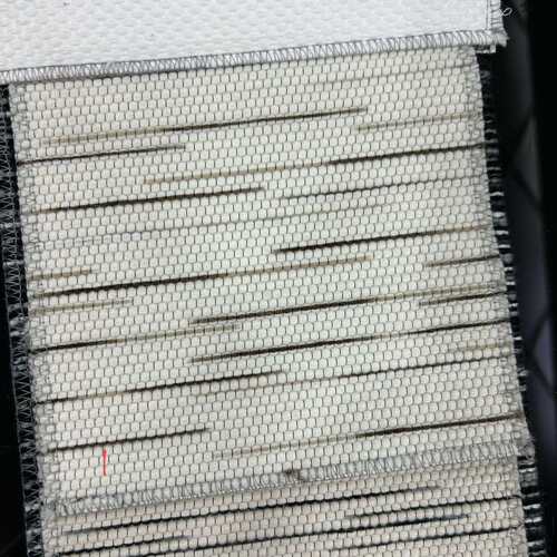 羊绒棉条纹面料细条纹羊绒质感抱枕沙发布料原木风格软装面料