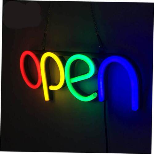 OPEN Business Sign Neon Light Ultra Bright LED Store Shop