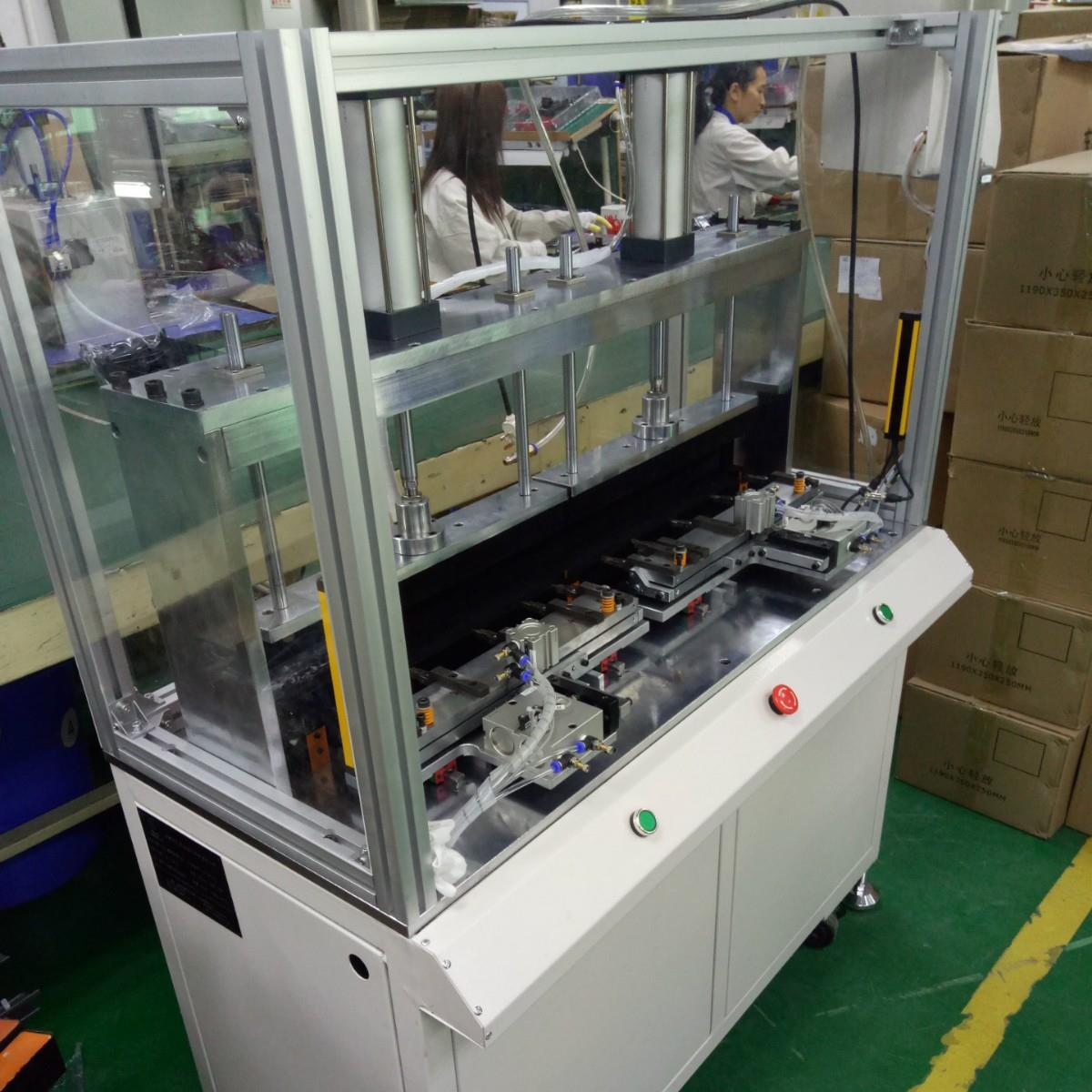 全自动成型弯脚机 翻边机 音箱铁网组装折脚机 不锈钢弯脚治具