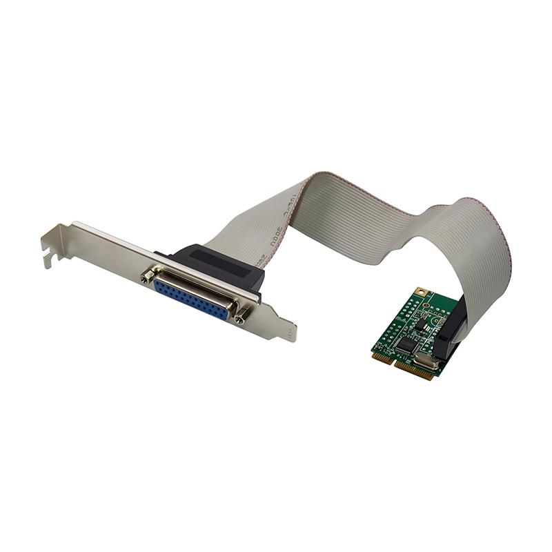 mini pcie转DB25并口卡 1p wch382国产芯片打印机适用