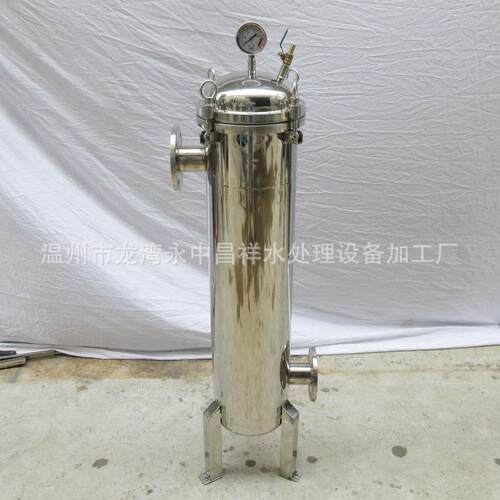 厂家直供加厚壳体好用质保2年不锈钢2号布袋式过滤器液体过滤器
