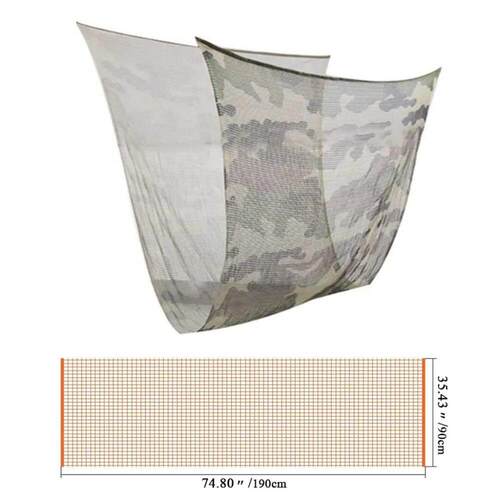 Tactical Scarf Camouflage Mesh Neck Scarf Net Keffiyeh Snipe