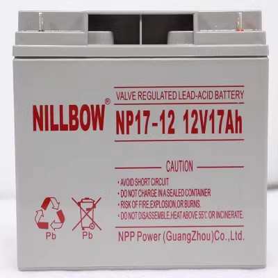 NILLBOW力宝蓄电池NPG/NP65-12 12V7A17A24A38A65AH100A200AH应急