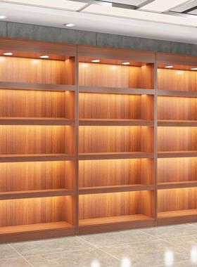 饭QQB店酒柜陈靠墙商列用组物合超市客厅简约货架多层置架展柜大