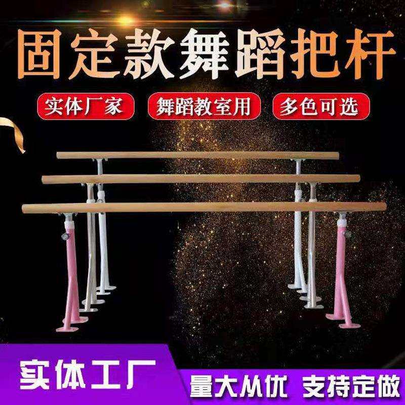 批舞蹈把杆地面固定舞蹈房练功舞蹈杆成人儿童可升降压腿杆