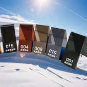 20mm 20mm茶色亚克力板黑茶黄茶红茶咖啡色黑色半透有机玻璃板1