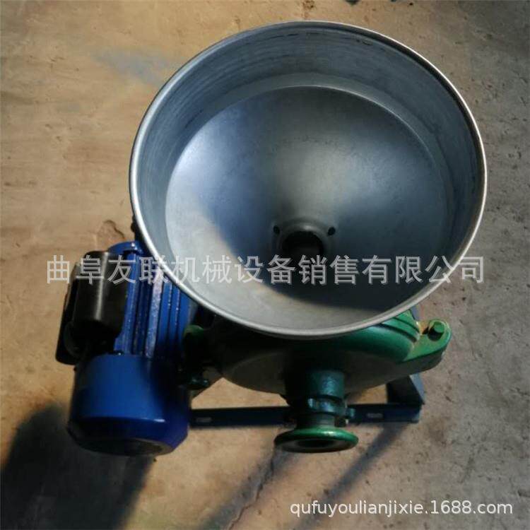 电动小麦谷物磨糊机 立式砂轮黄豆打浆机 两相电煎饼果子打糊机
