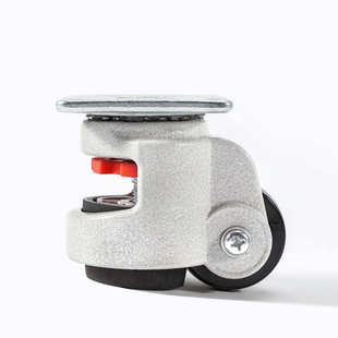 定制脚轮60fh水平灵活设备底板脚轮马福款调节加厚脚减震调节支撑