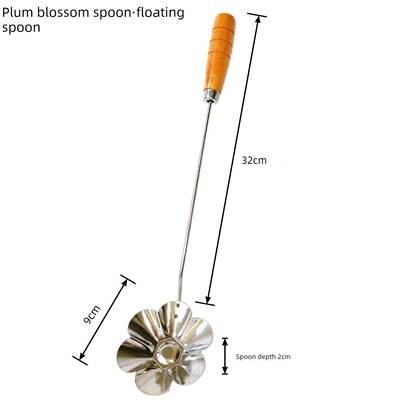 浮粿模具浮果勺不锈钢泉港炸粿勺子油炸海蛎饼工具葱油粑粑勺不粘
