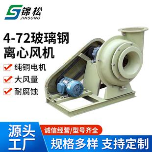 玻钢璃离心风机厂家472离81心高压风机 厂房除尘离不锈钢心风机