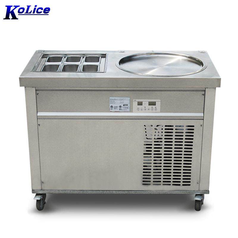 炒酸奶机商用单锅 炒雪糕机炒奶果机器炒冰机 可制造炒冰淇淋卷机