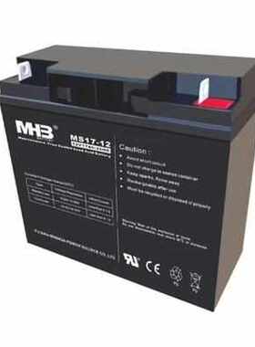 MHB闵华蓄电池MS/12V17AH 直流屏 消防主机 UPS电源等各种设备用