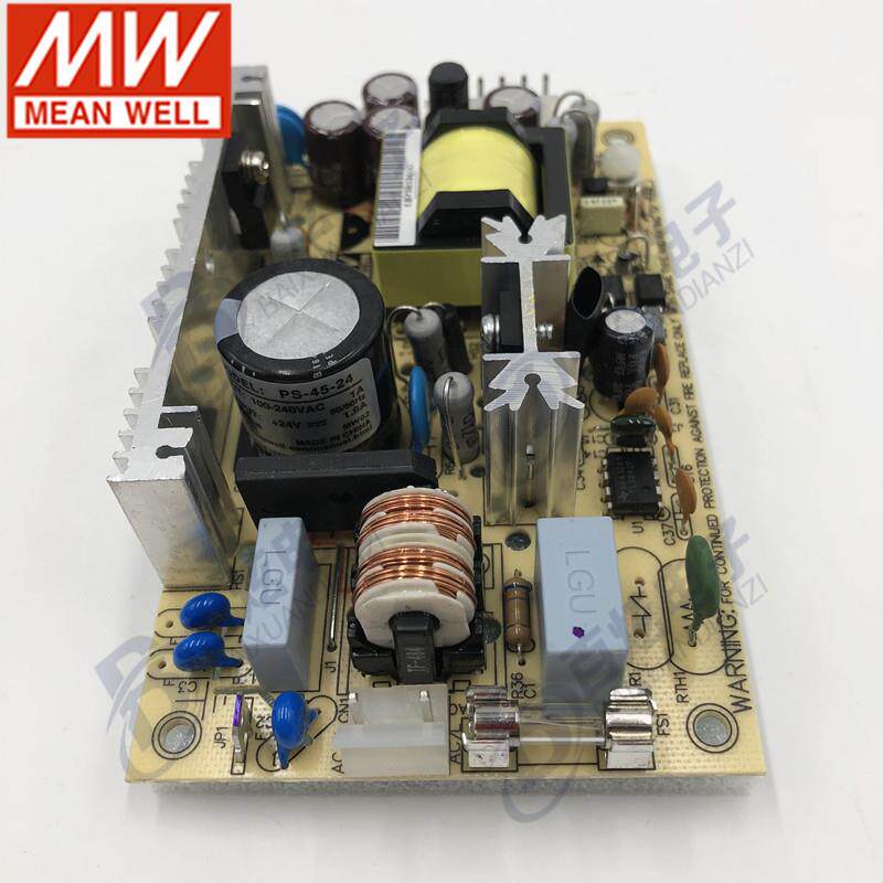 【明纬授权】台湾明纬PS-45-24 45W 24V1.9A PCB裸板开关电源