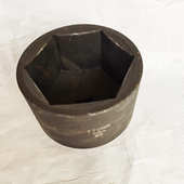 厂家现货1寸风炮套筒 汽车汽配五金工具 钢制六角风炮套筒工具