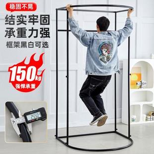 商服场临时移动试衣间装 地可折叠简易更室展示架741衣 店落便携式