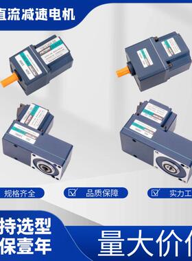 永磁同步直流无刷减速电机F5B120GU-30S配L型减速机12V24V48V220V