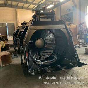 赣州挖机筛分斗滚筒筛分斗物料分拣属具设备