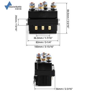 工厂直售绞盘继电器 汽车继电器500A12V 继电器LR4450绞盘继电器