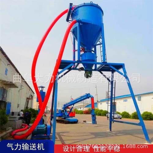 脉冲式气力输送机石灰石粉清库中转气力吸灰机大型输送机械
