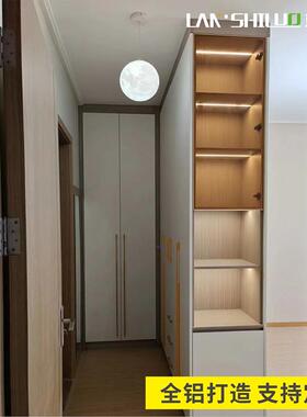 全铝衣柜成品合金家具0818-1全屋整装铝易衣帽间大家容量衣柜简用