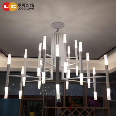 现代简约家用卧室大厅客厅吊灯餐厅灯咖啡北欧Chandelier创意设计