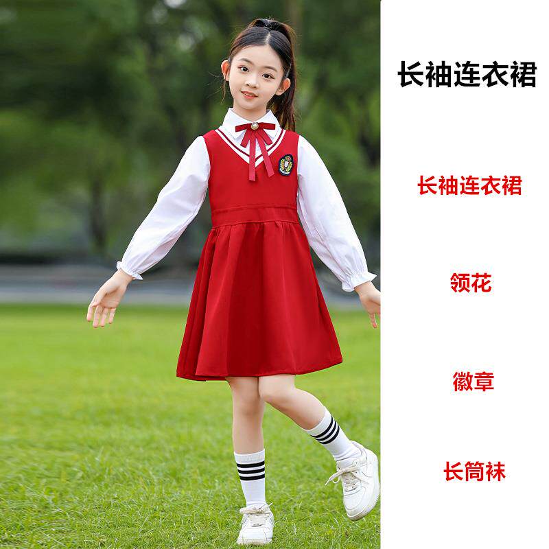 正品六一儿业合唱服歌唱国中小学生诗歌朗诵比赛演出祖服幼儿园童