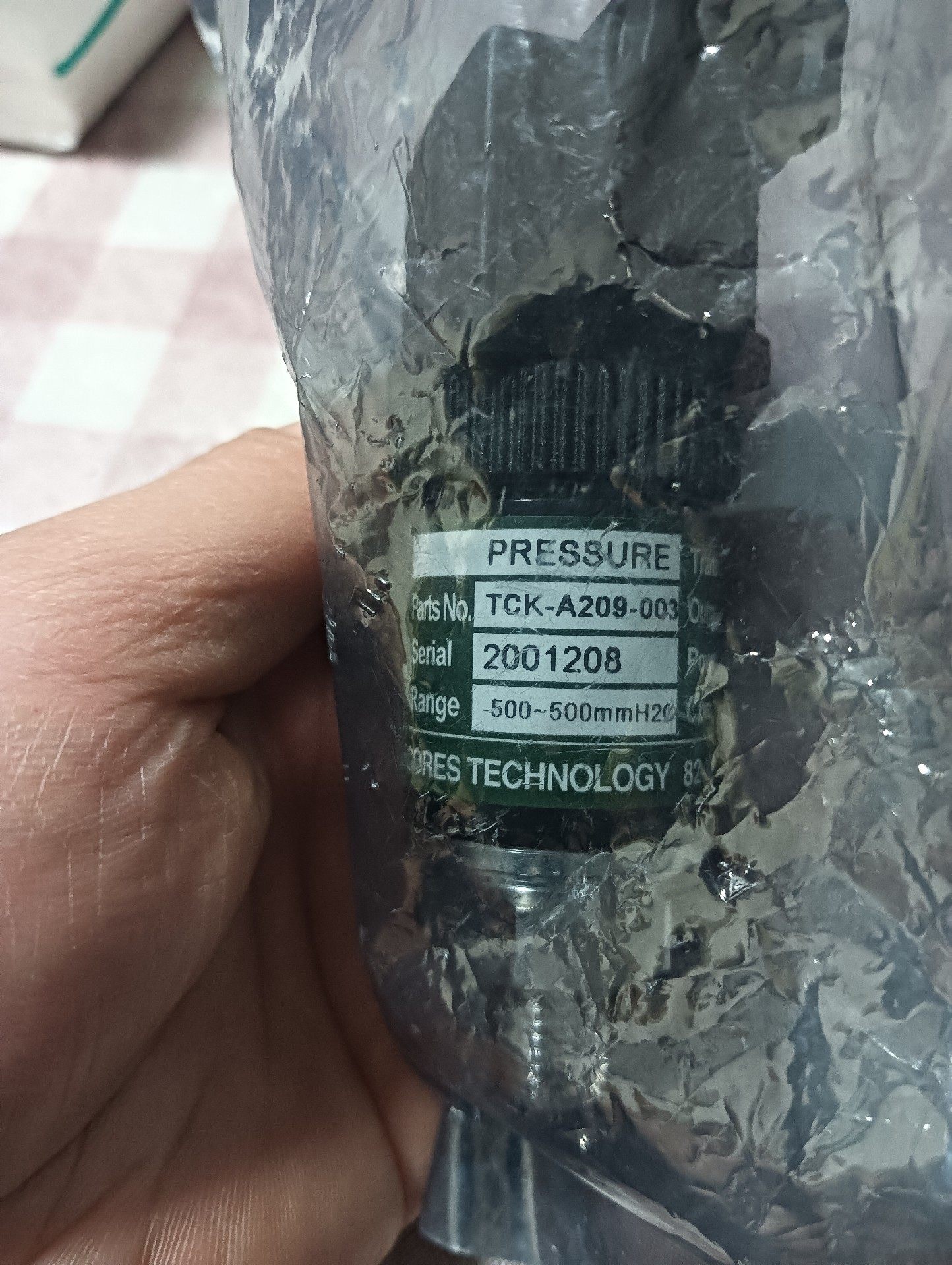 工程剩余全新原装TCK-A209-003传感器现货两个。