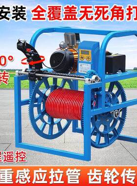 先锋打药机360度旋转高压农用新型电动打药机48V60V72V打药喷雾器