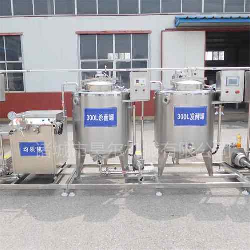 凝固型酸奶生产线老酸奶流水线杯装瓶装固体酸奶设备