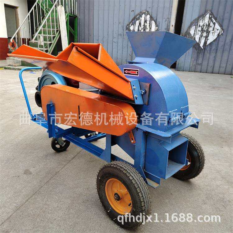 小型移动式柴油动力木材粉碎机木头边角料粉碎木屑机质量可靠