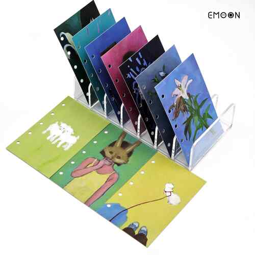 Emoon原创｜【Ninety Night】九十九夜 艺术家联名活页本分隔页