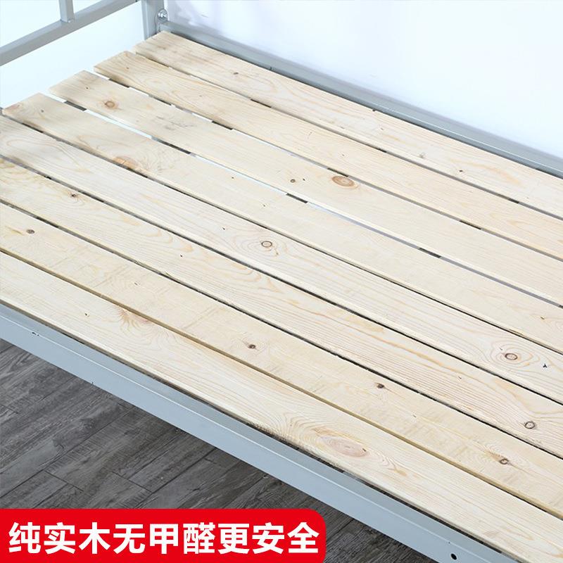 上下铺铁床学生宿舍高低床双层铁艺架子床工地单人简易钢架床