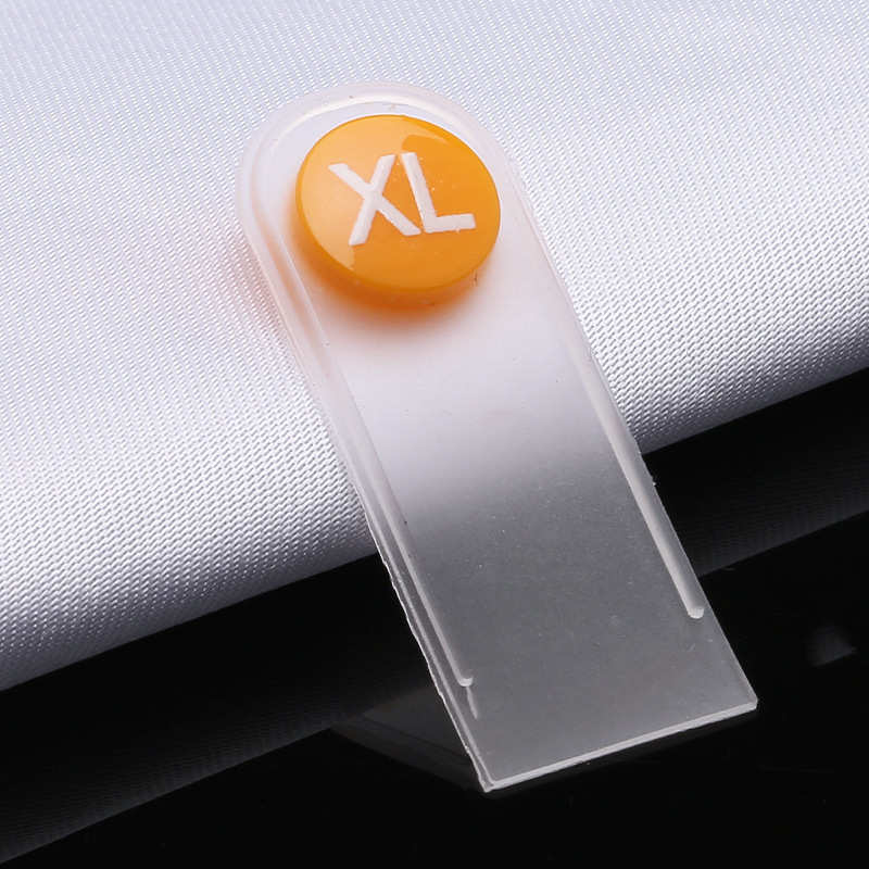 厂家直销服装圆形尺码扣 分码按扣二合扣尺码标可拆卸水洗唛配件