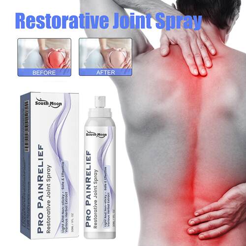 South Moon Joint Care Spray relieves pain and discomfort in