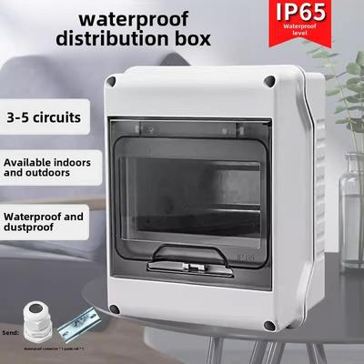 Ht-5电路防水配电箱开关箱室外室外漏电保护表面安装塑料空气开关