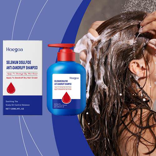 HOEGOA Sulfur Selenium Shampoo - Gently cleanses the scalp,