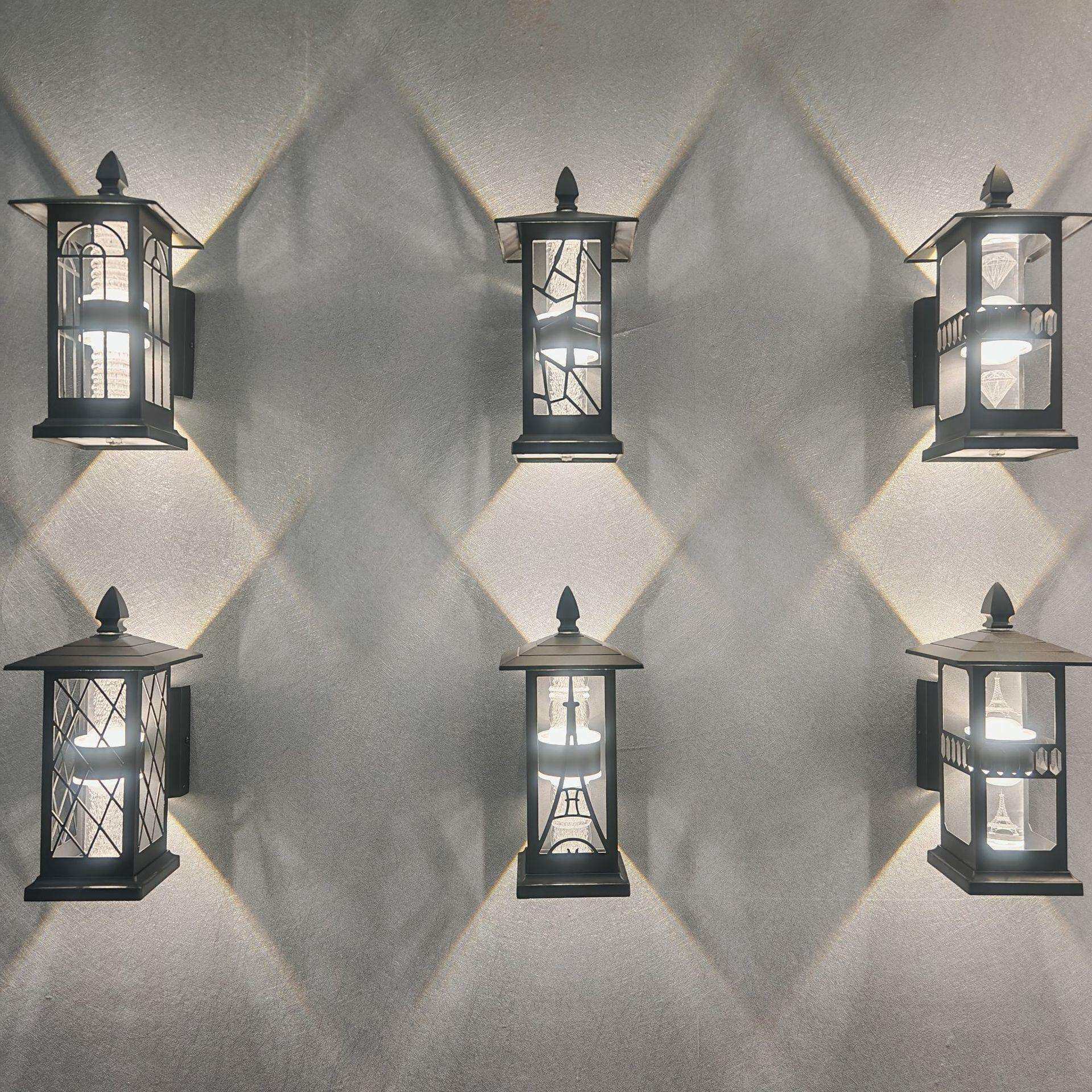 户外复古新中式壁灯庭院花园大门口防水墙壁灯古典酒店餐厅装饰灯