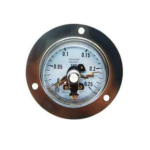 杭州富阳东方YX/YXC-60ZT轴向带边电接点压力表小表60/63压力开关