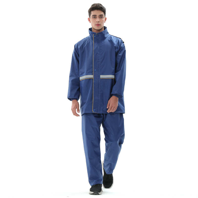防静电雨衣雨裤套装男女分体式户外防雨工作服雨衣批发