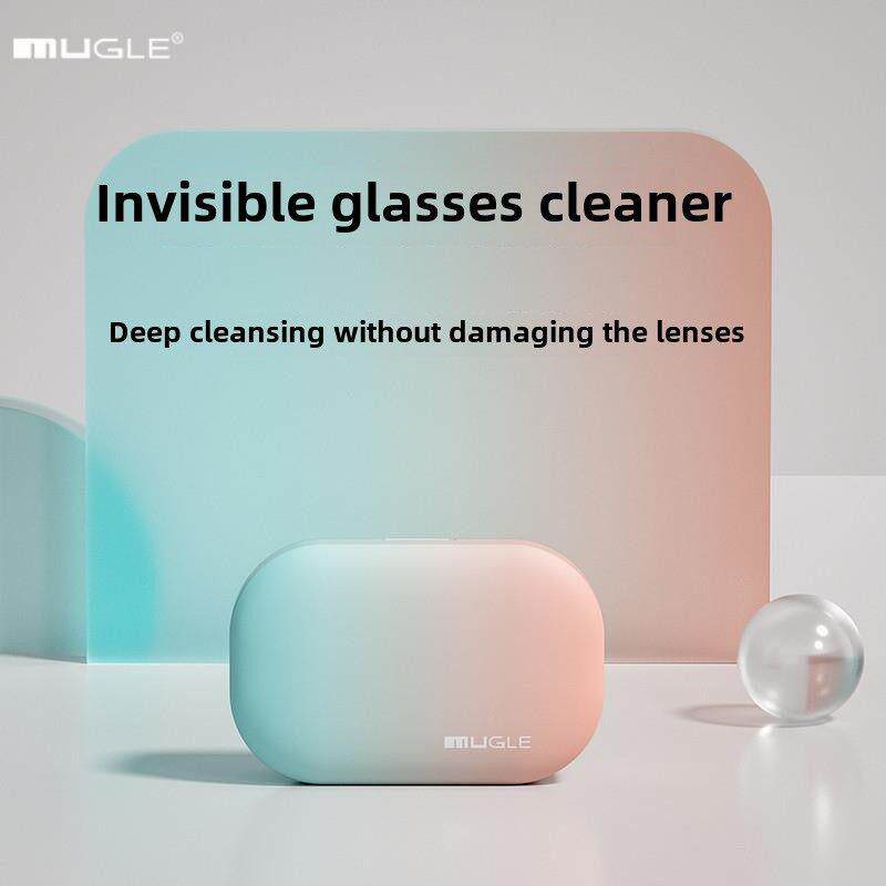 隐形眼镜清洁电动隐形眼镜盒角膜塑料镜片自动清洁声波漂洗机