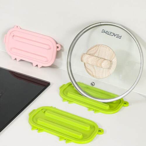 Pot Lid Drainage Pad Silicone Heat-Resistant Pad Cutting Boa