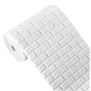 3D Wall Sticker Imitation Brick aterproof Wallpaper Room