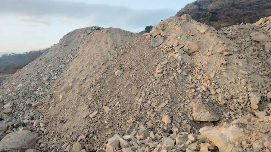 4月27日温州市蒲岐镇下堡村历史遗留矿山生态环境治理工程堆料区普通建筑用石料（土石混合料）网络拍卖公告