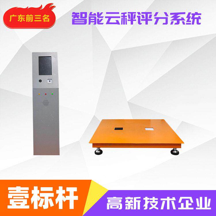 垃圾电子秤AI语音垃圾分类系统智能回收秤 智能云秤称重系统云秤